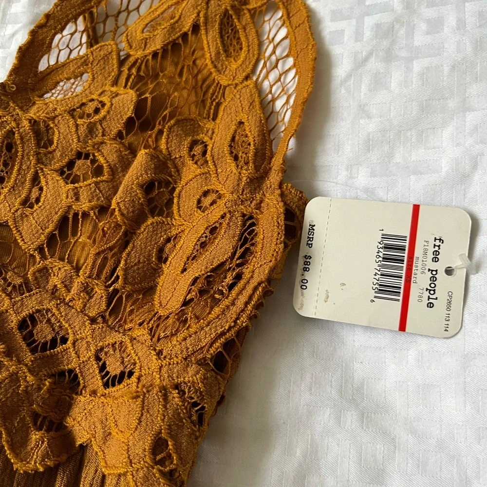 Free People Strappy High Low Ruffle Hem Fit & Flare Dress - Picture 6 of 11
